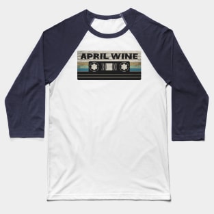 April Wine Mix Tape Baseball T-Shirt
